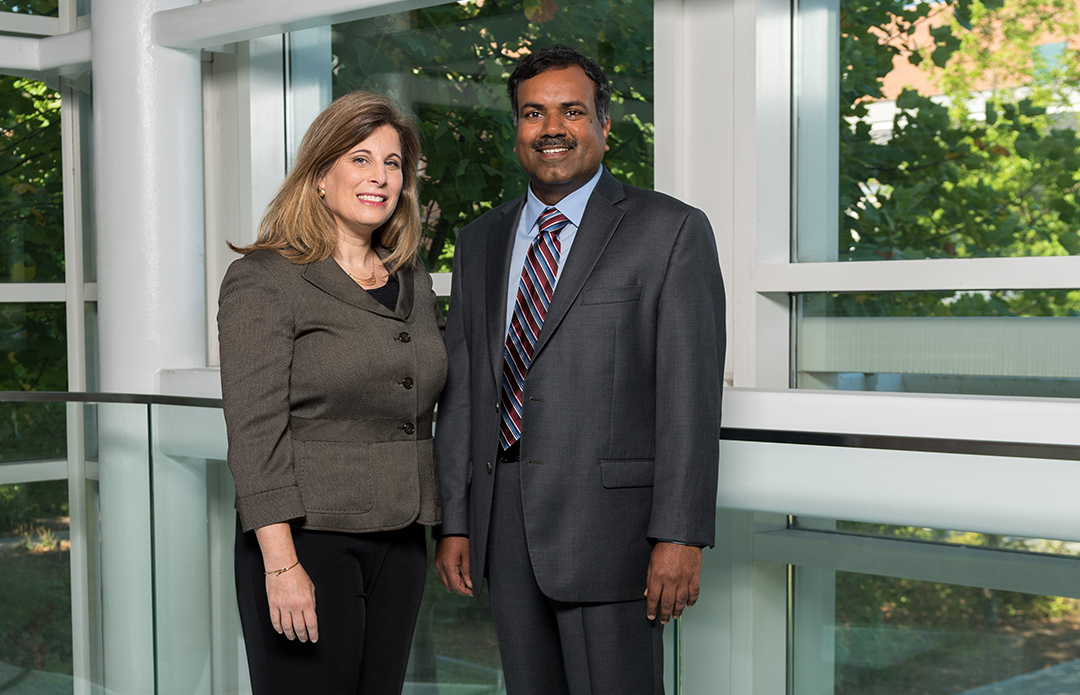 Portrait of Dana Randall and Srinivas Aluru