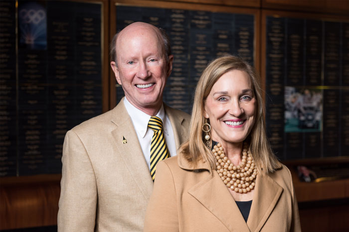 Portrait of John and Mary Brock at Georgia Tech